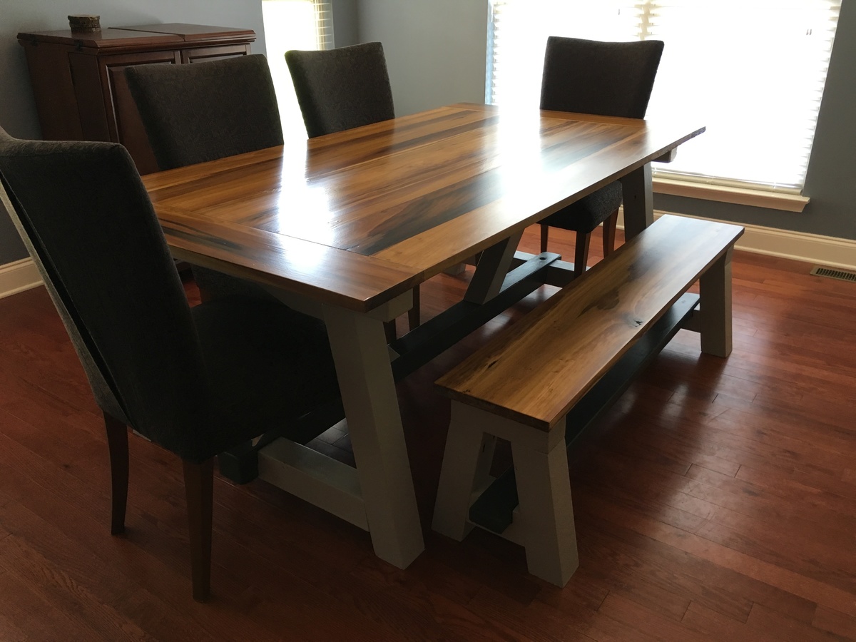 Poplar Truss Table Ana White