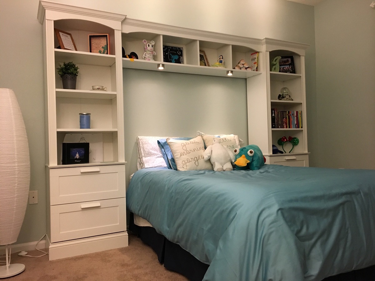 Bed Bridge Bookcase Ana White