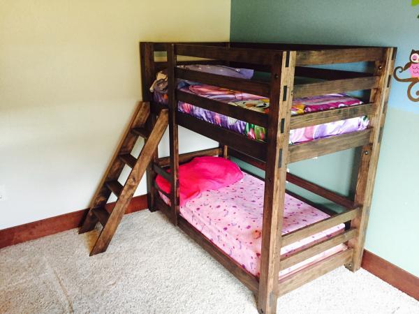 Classic Bunk Beds Ana White, How To Build A Bunk Bed From Scratch