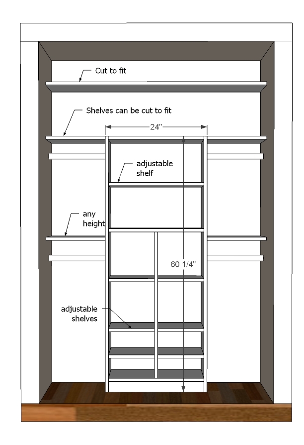 Closet Organizer Template