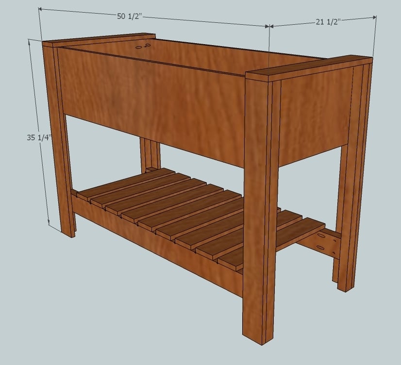 raised planter plans