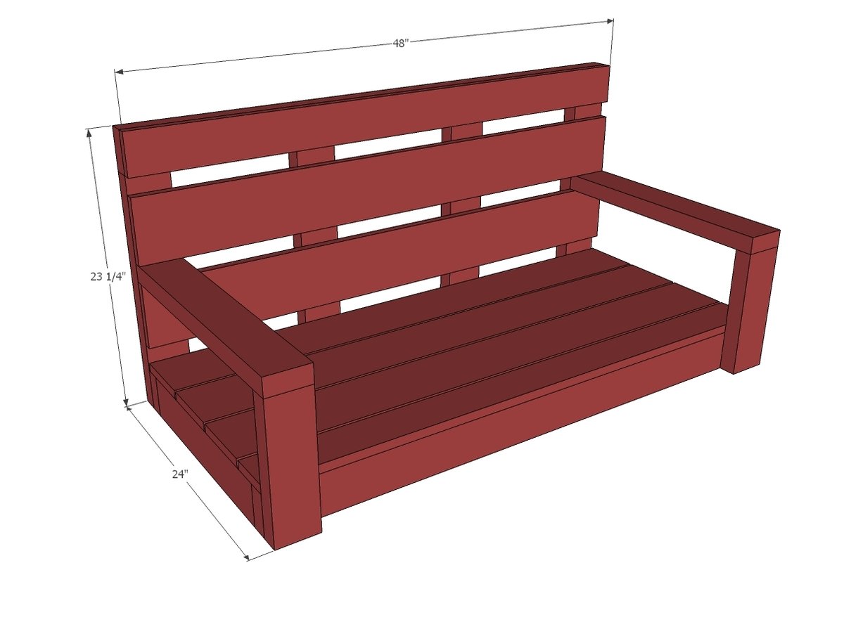 porch swing plans