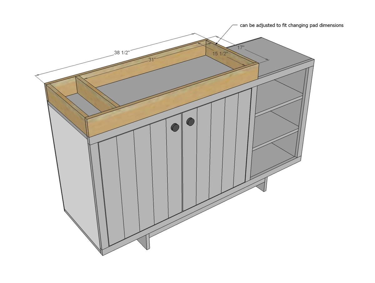 changing table topper plans