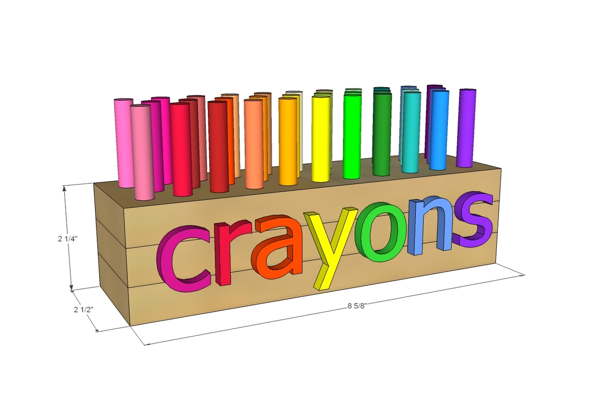 diy crayon holder