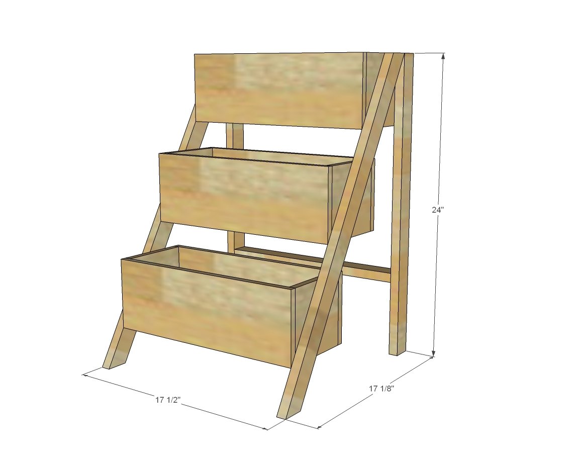 tiered planter plans