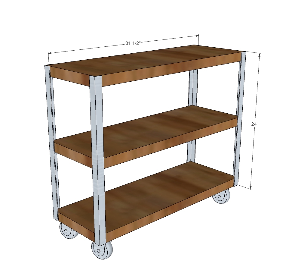 bookshelf dimensions diagram