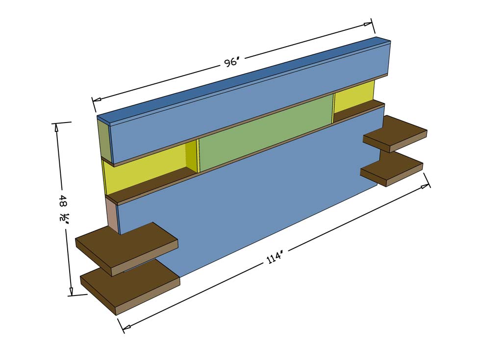 King Size Headboard size