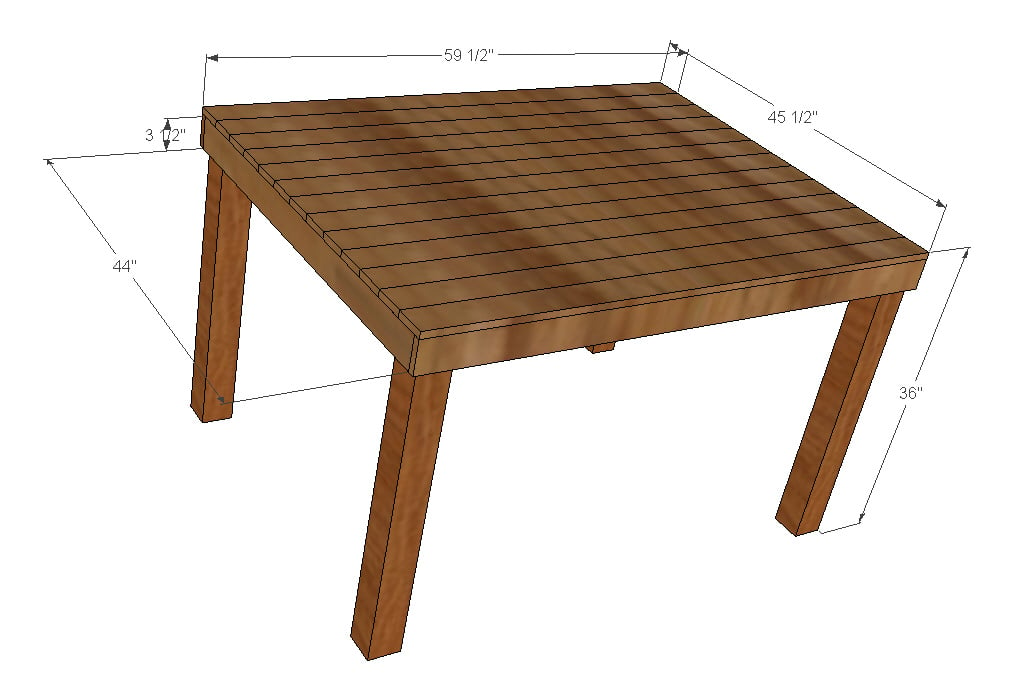 diy pub height table