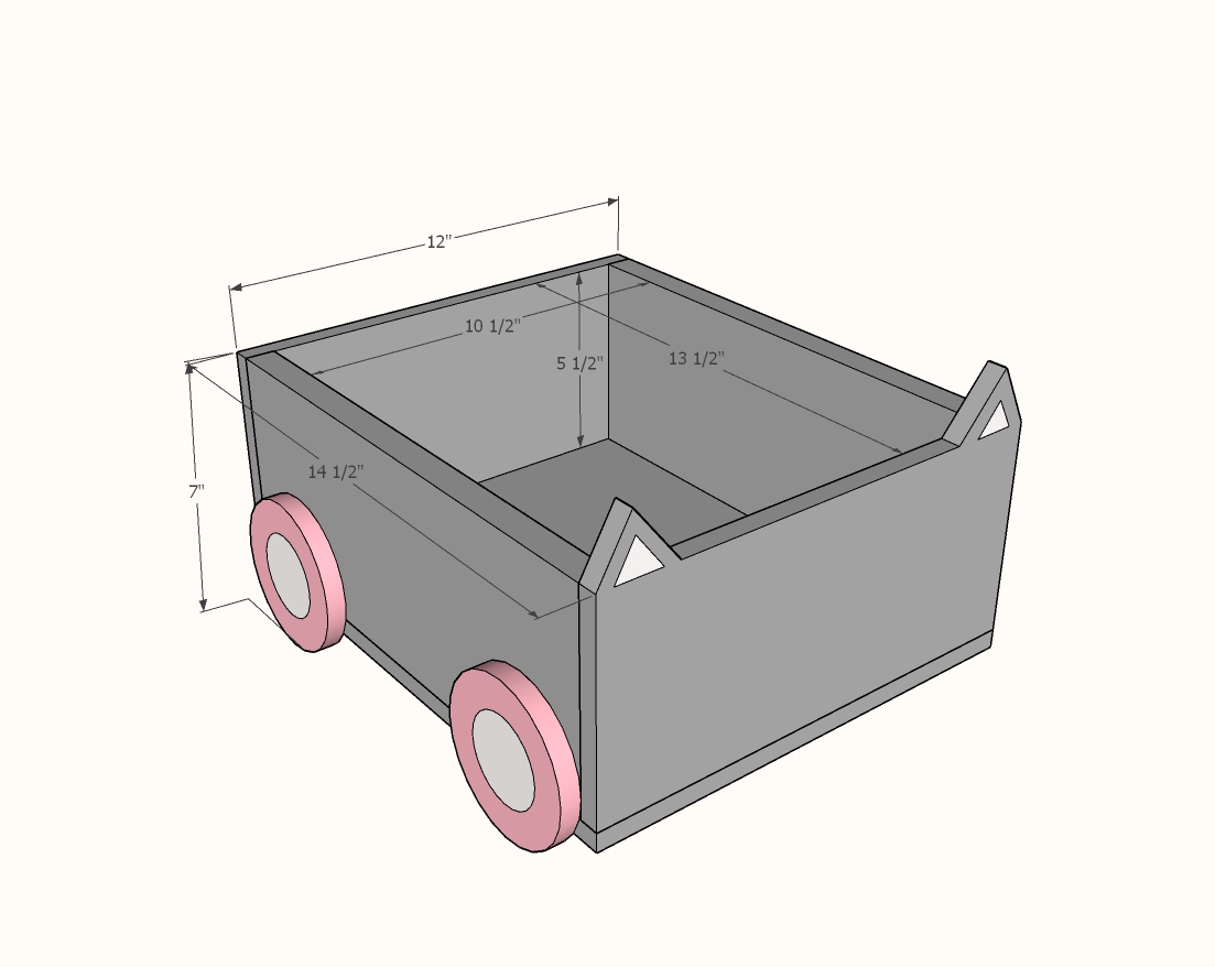 book cart dimensions