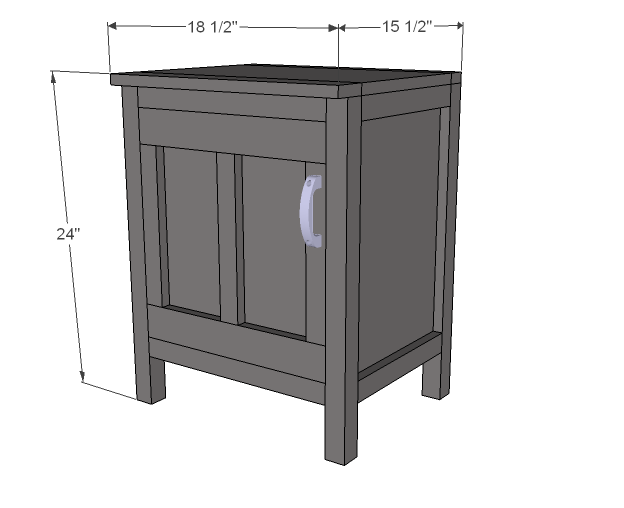 nightstand dimensions