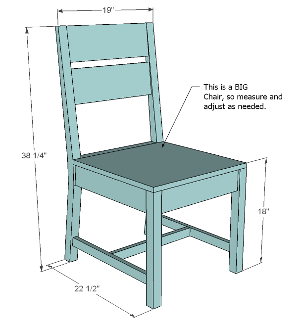 Wood chair plans free