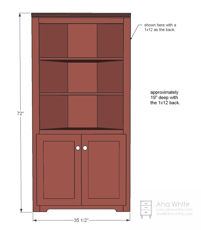 Corner Cupboard