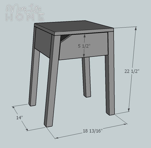 diy nightstand