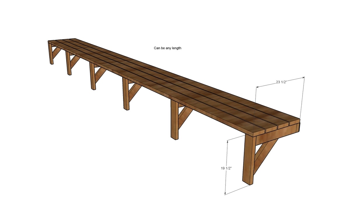 rustic mudroom benches 2x4 plans