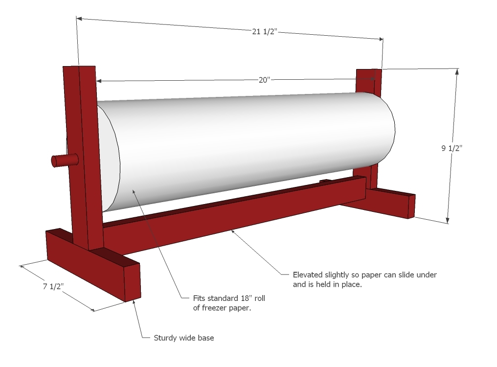 Craft Paper Roll Holder  Paper dispenser diy, Paper roll holders, Diy  holder