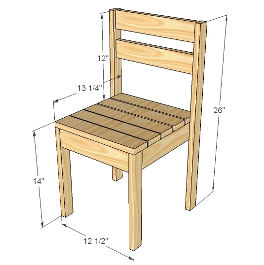 diy kids chairs