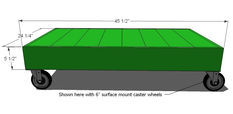 Factory Cart Coffee Table