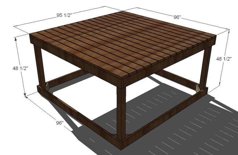 diy playhouse deck plans