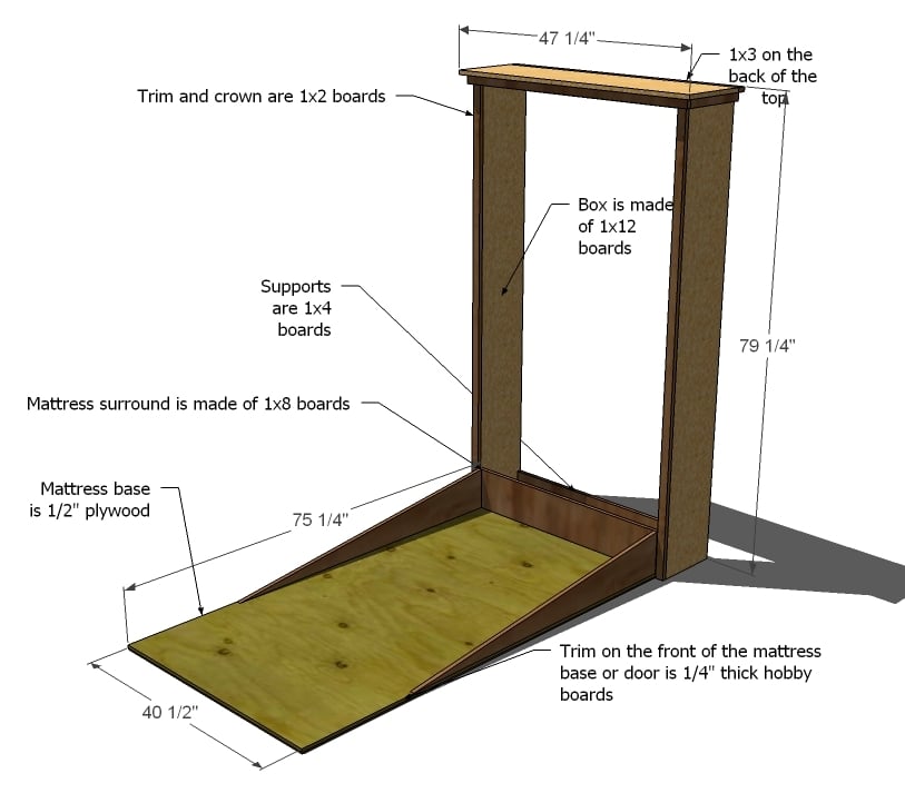 PLANS: A Murphy Bed YOU Can Build, and Afford to Build ...