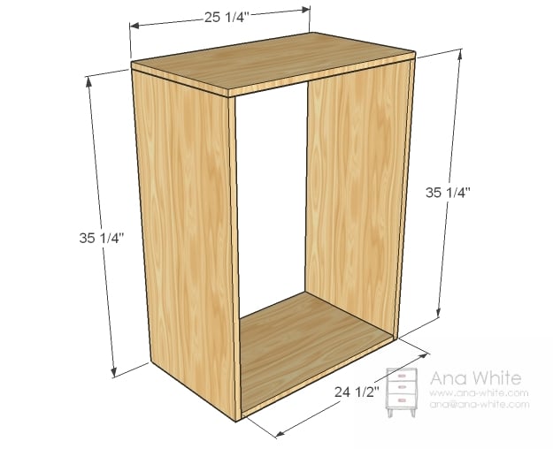 laundry dresser plans