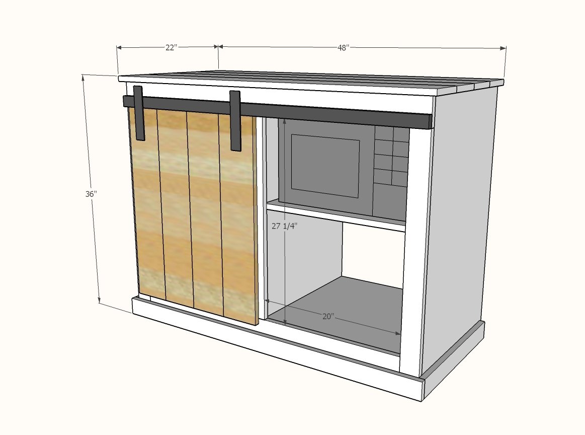 DIY Mini Refrigerator Storage Cabinet {Free Plans} - Sawdust Sisters