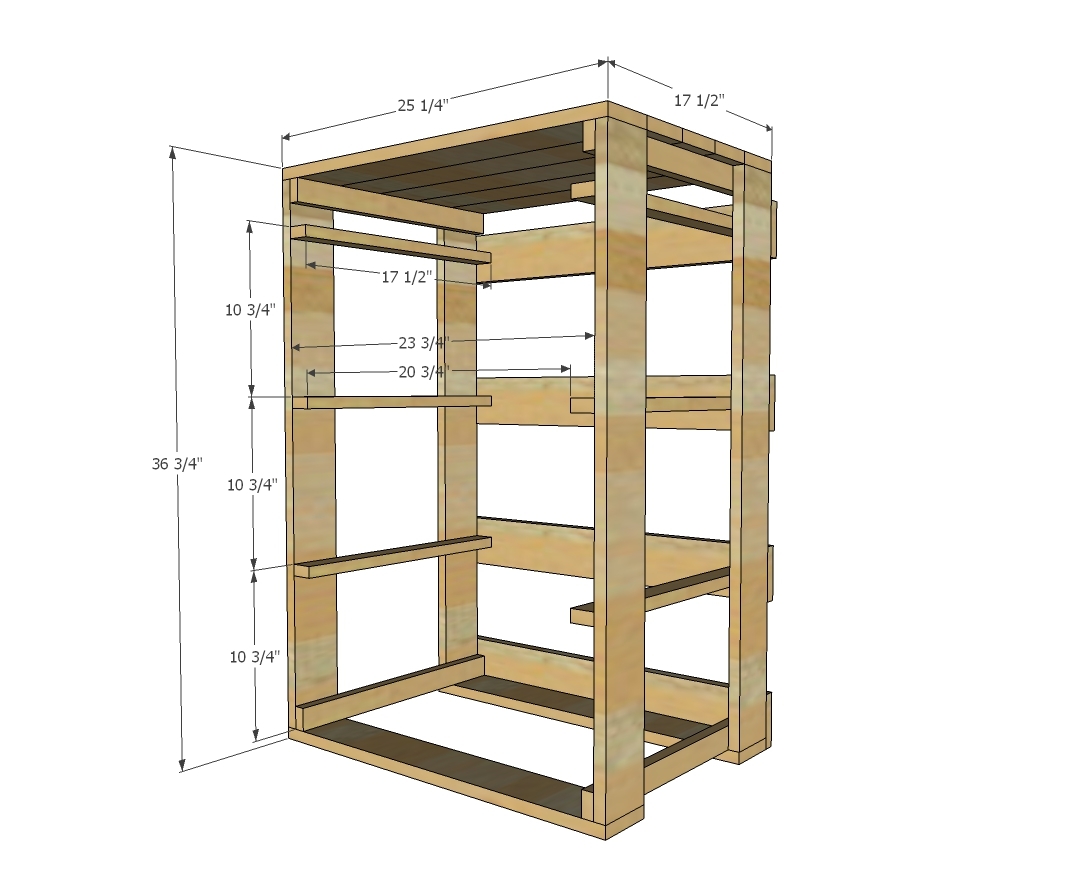 DIY Laundry Basket Organizer (Built In)