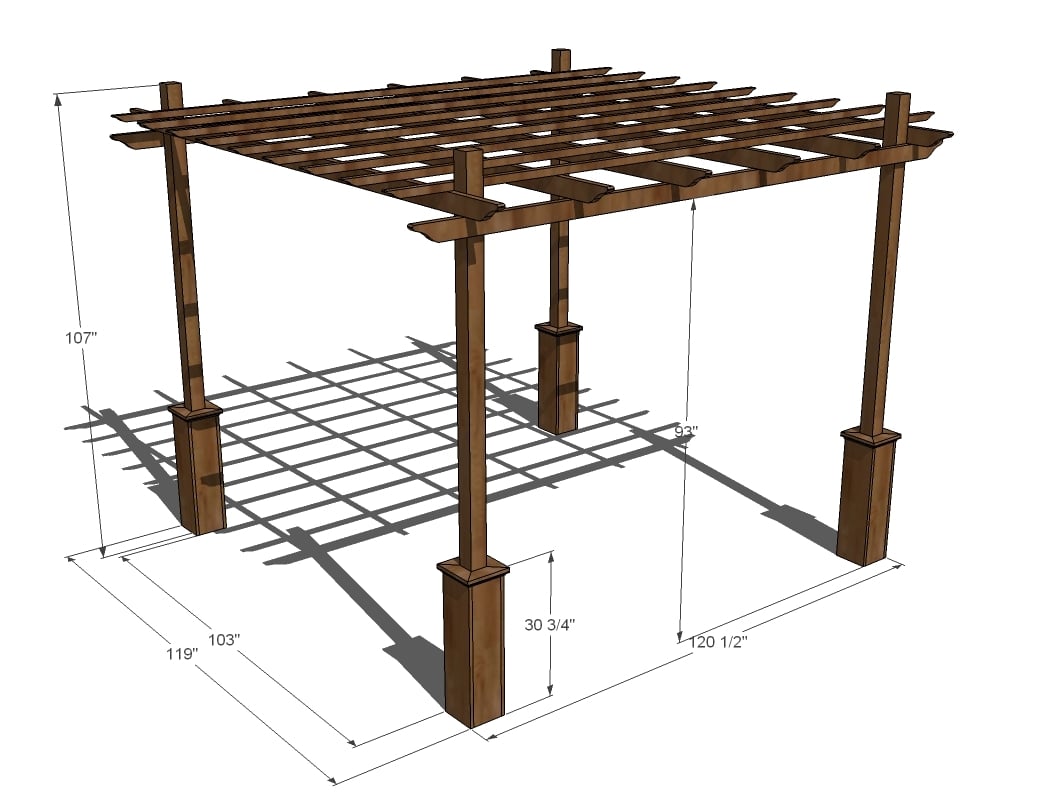 Download pergola Plans free