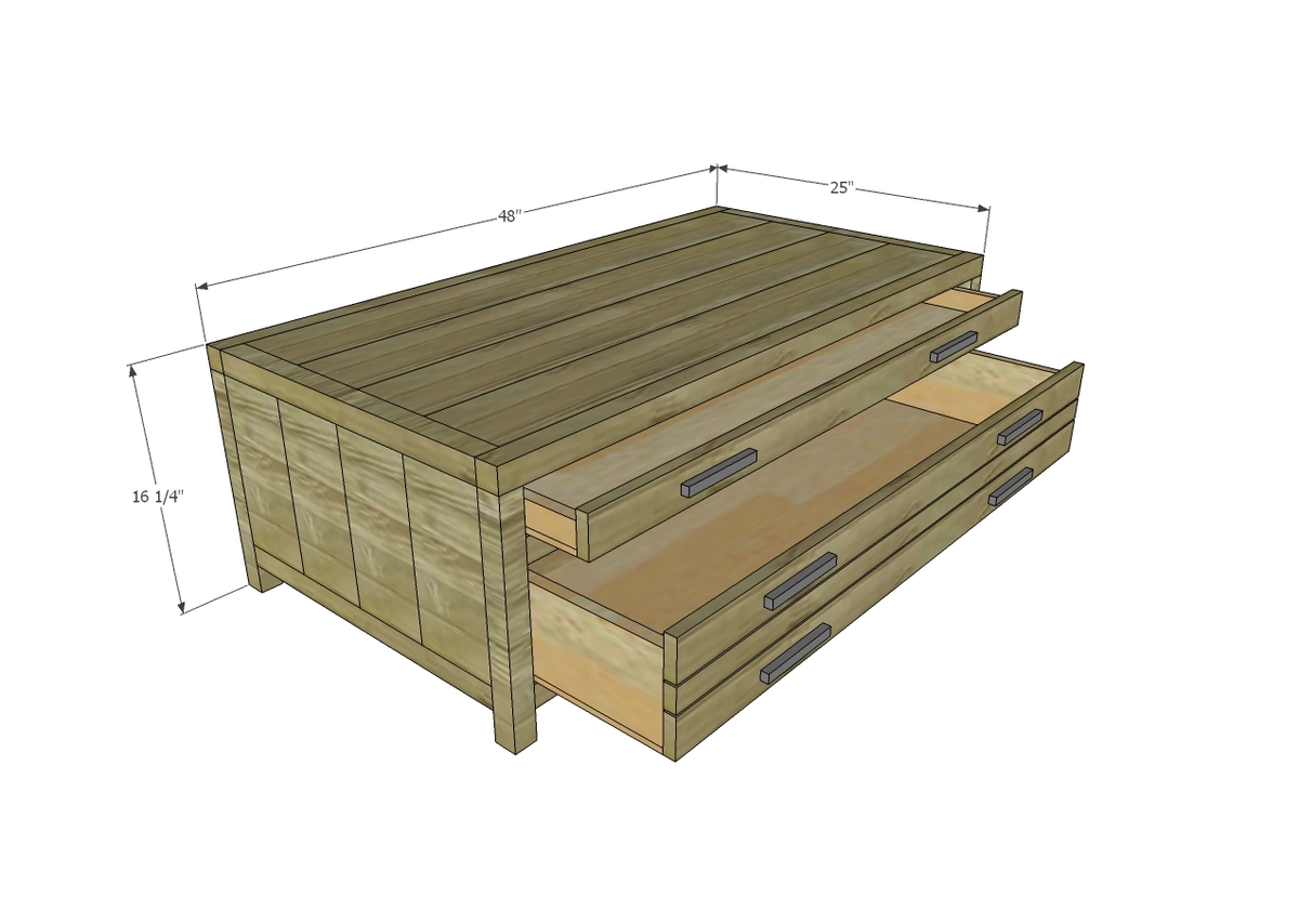 coffee table dimensions