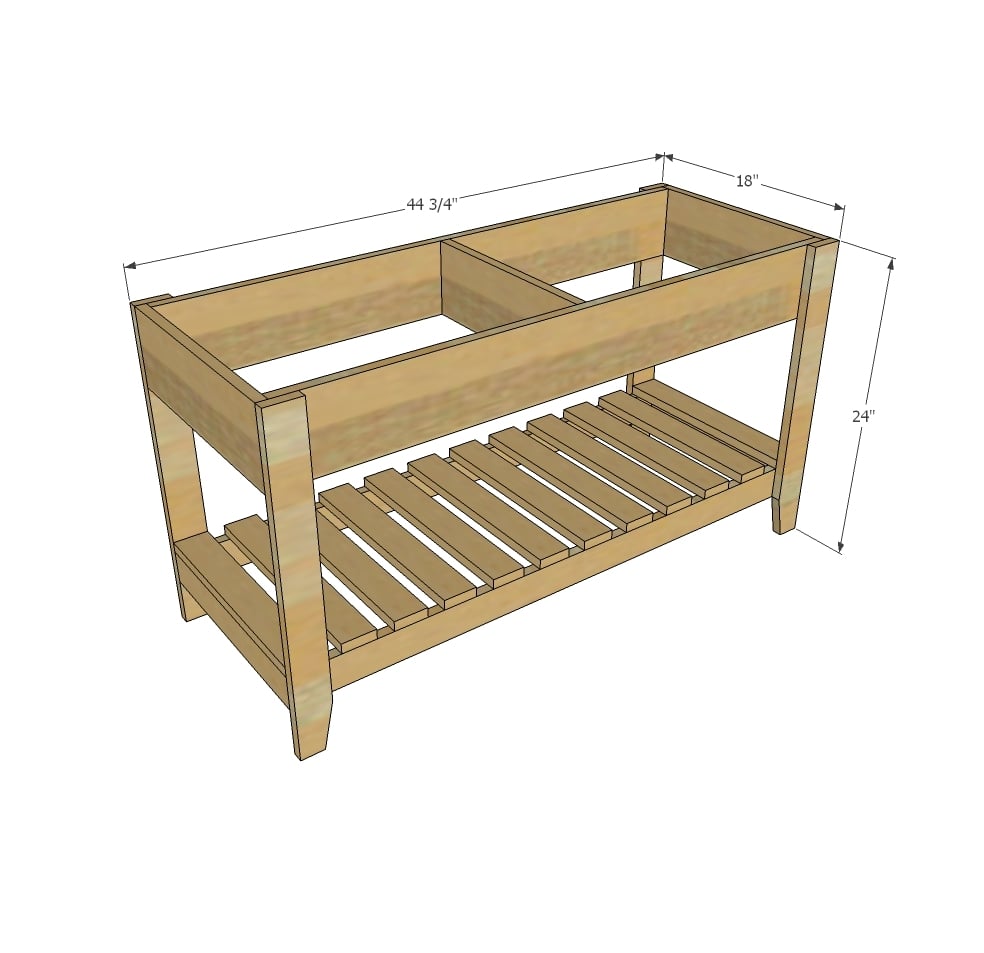 wooden sand and water play table