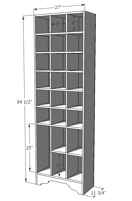 Easy Shoe Storage Display – The House of Wood