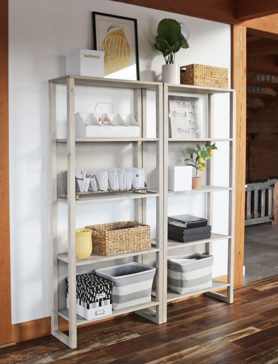 $30 Industrial Bookshelf | Ana White