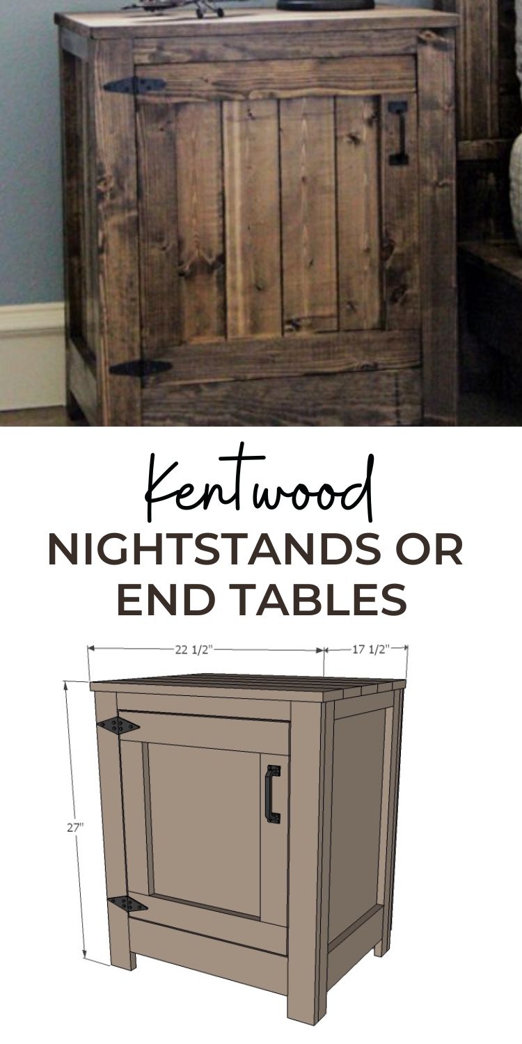 Kentwood Nightstands or End Tables