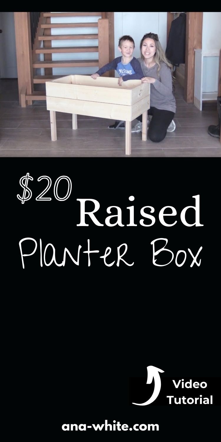 $20 Raised Planter Box