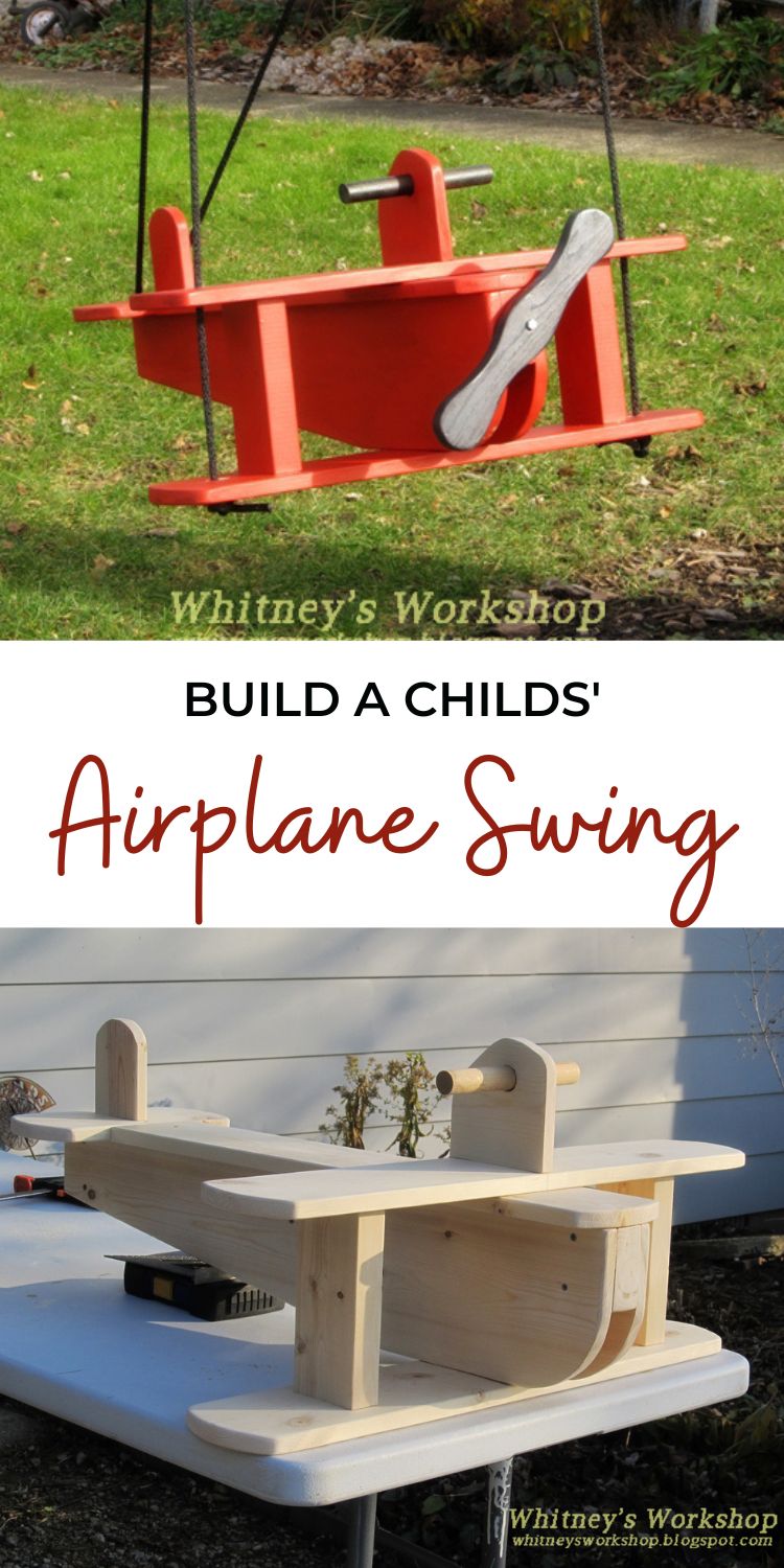 Child's Airplane Swing