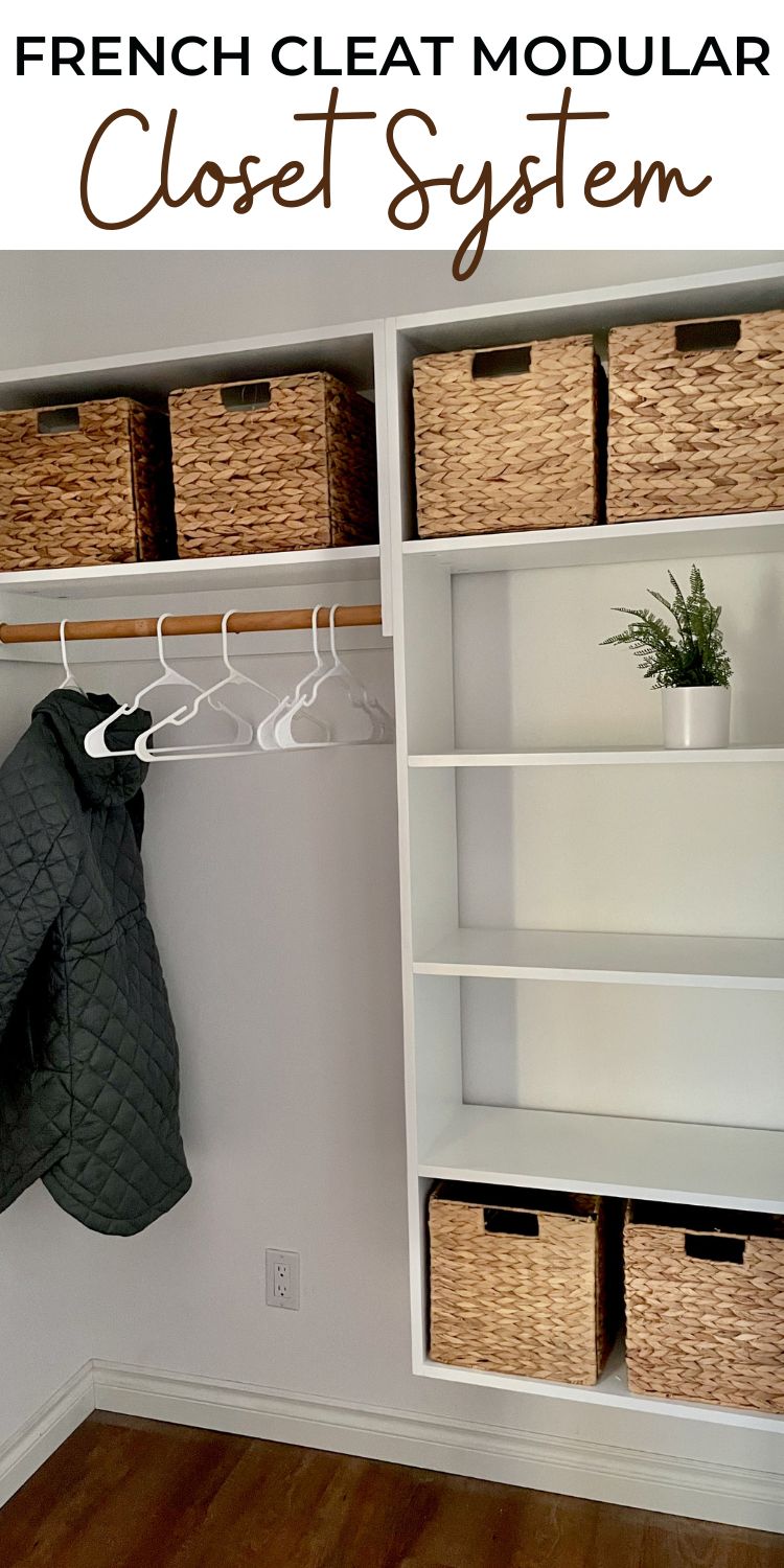 French Cleat Modular Closet System