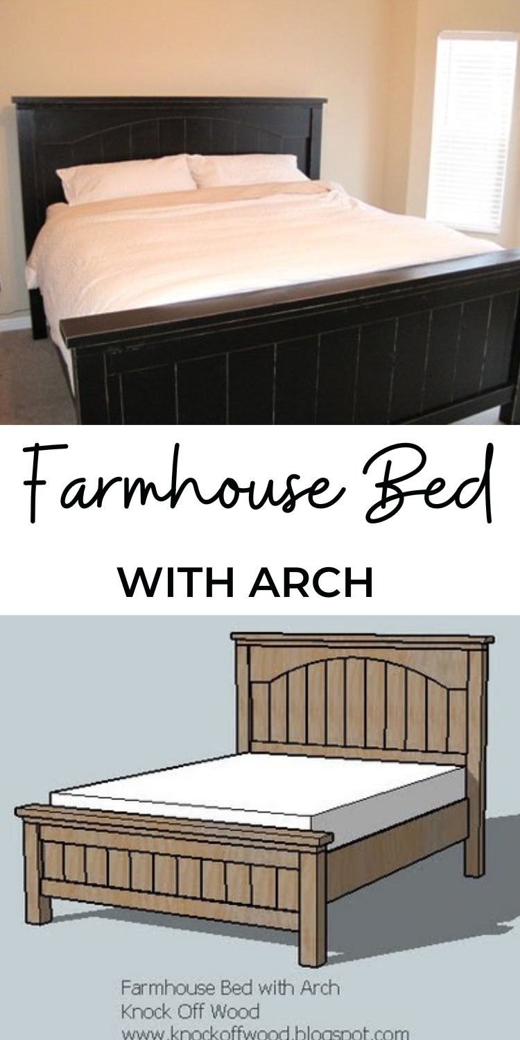 Farmhouse Bed with Arch