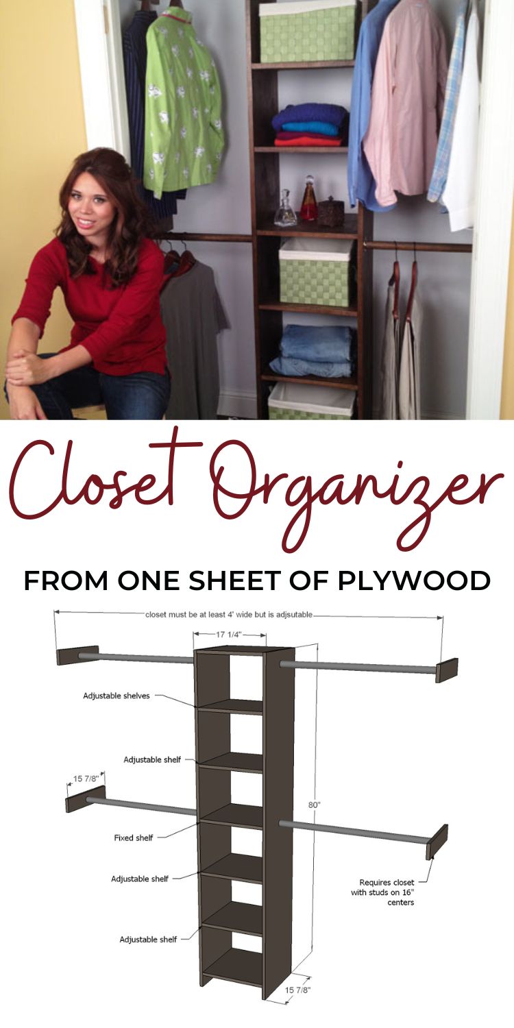 How to Build Plywood Shelves in a Closet