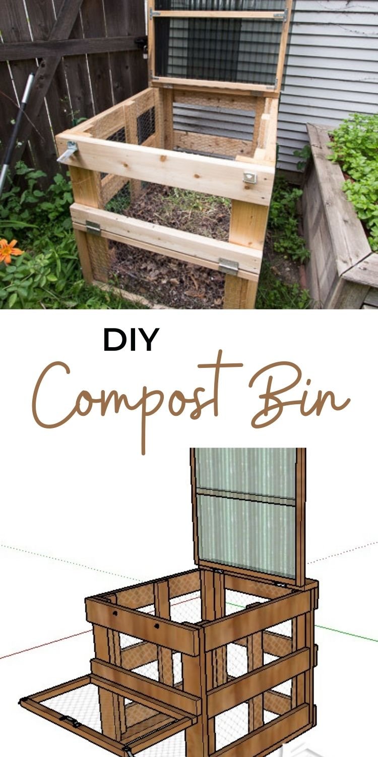 DIY Compost Bin - Featuring Practically Functional