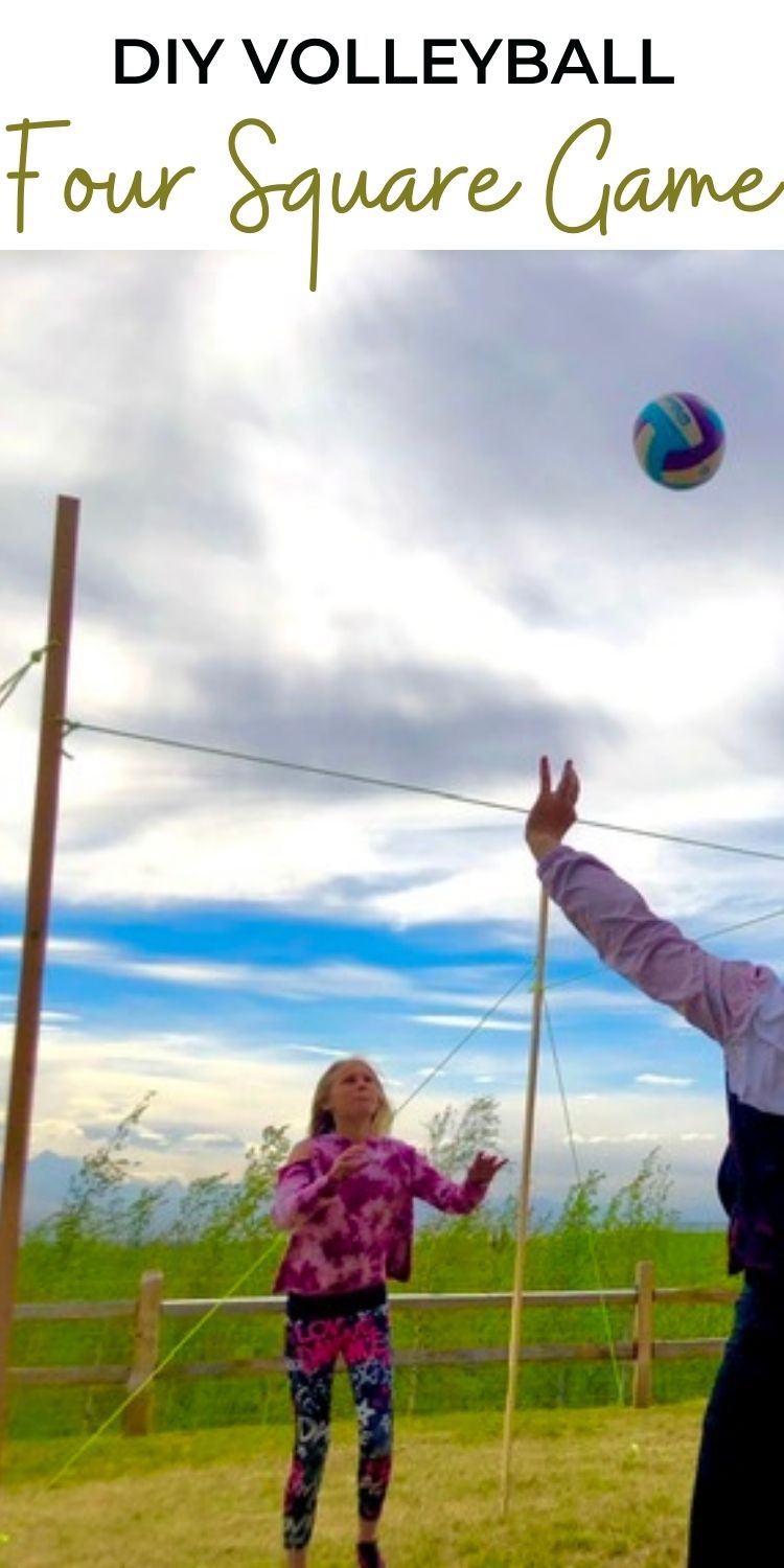 DIY Volleyball Four Square Game