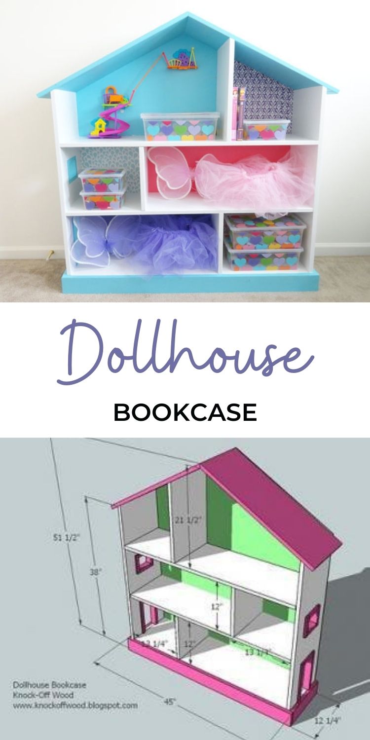 Dollhouse Bookcase