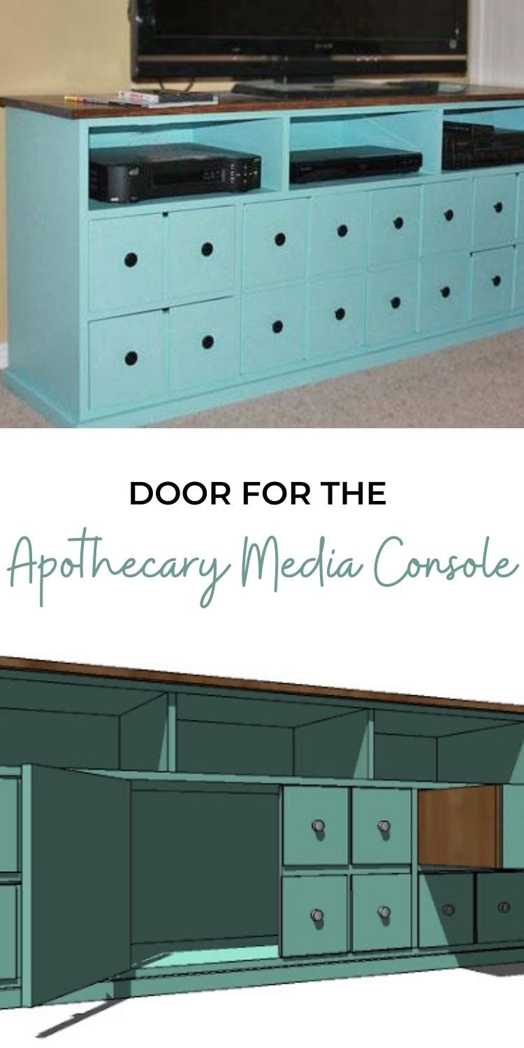 Doors for the Apothecary Media Console