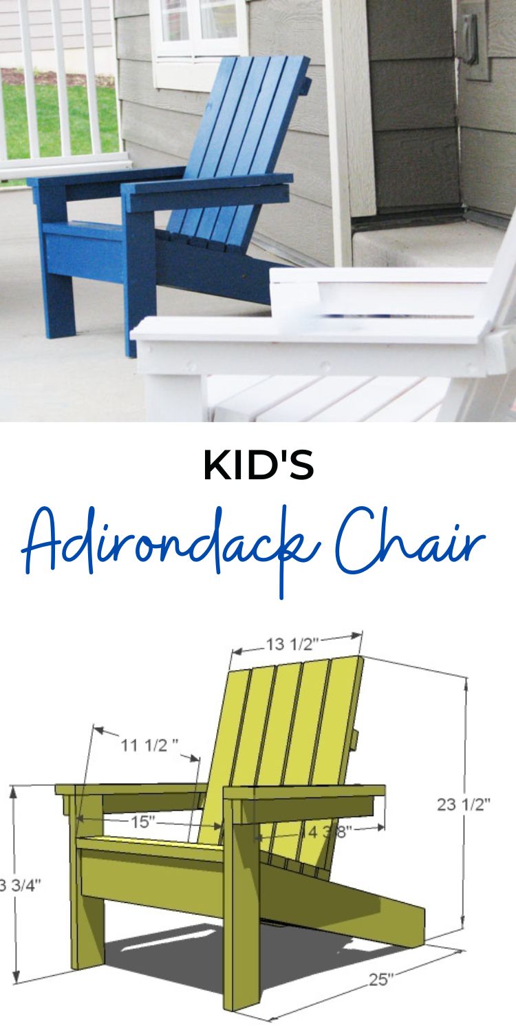 Kid's Adirondack Chair