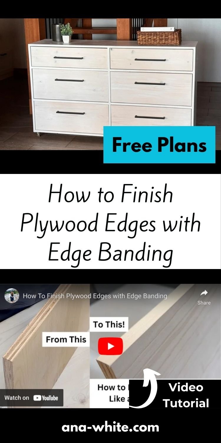 How to Finish Plywood Edges with Edge Banding