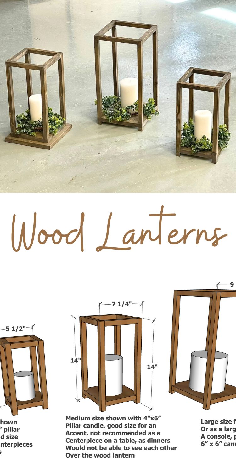Wood Lantern Tutorial