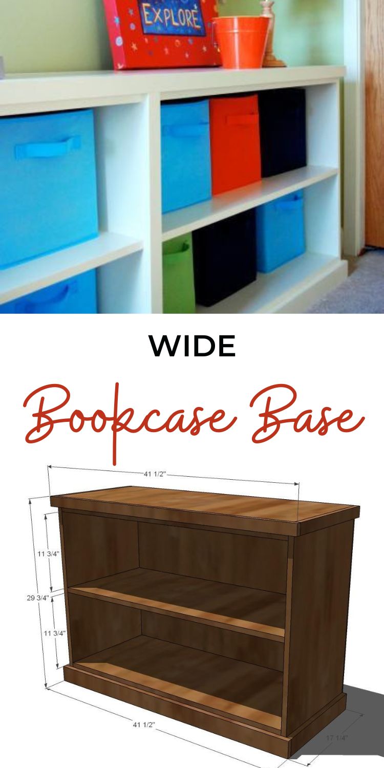 Build Your Own Office - Wide Bookcase Base