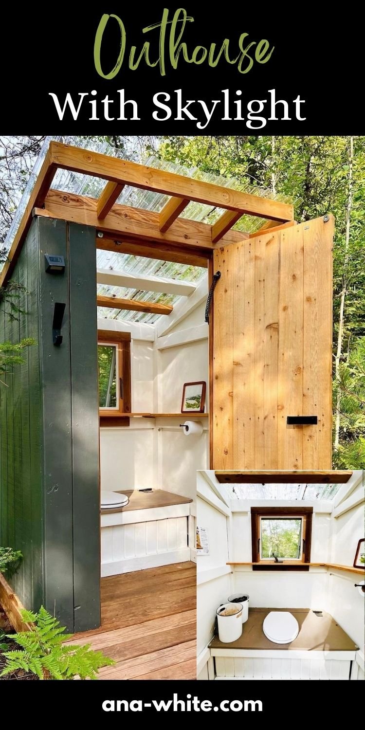Outhouse with Skylight
