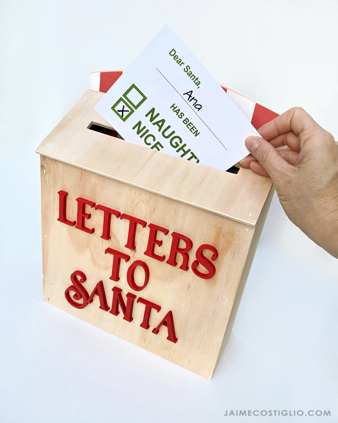 Letters to Santa mailbox