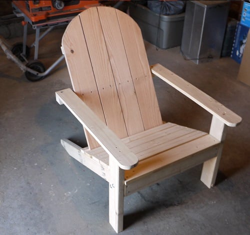 classic adirondack chair plans