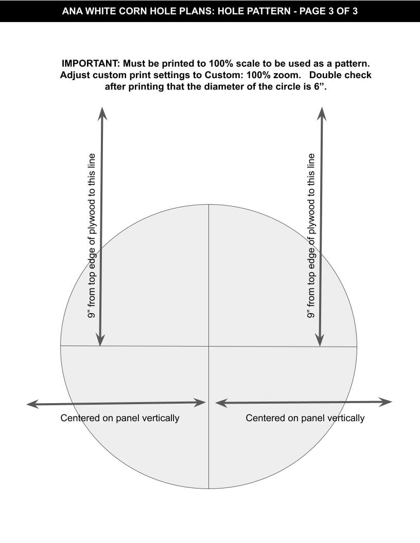 corn hole plans