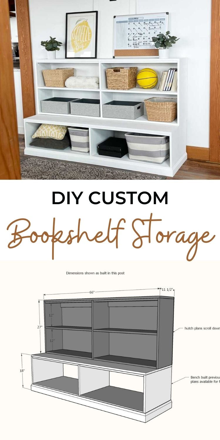 DIY Custom Bookshelf Storage with Shelf Help App